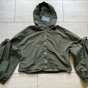 NWT PrettyLittleThing Khaki Bomber Jacket